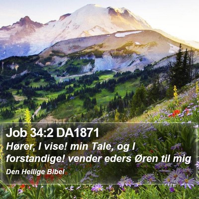 Job 34:2 DA1871 Bible Verse Image
