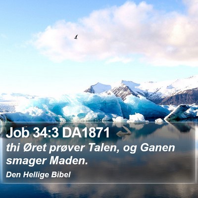Job 34:3 DA1871 Bible Verse Image