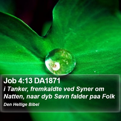 Job 4:13 DA1871 Bible Verse Image