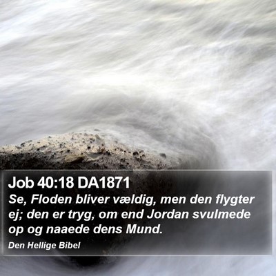 Job 40:18 DA1871 Bible Verse Image