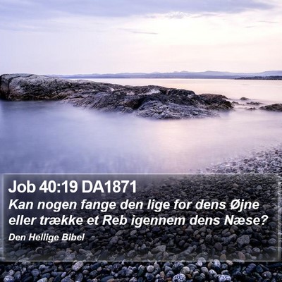 Job 40:19 DA1871 Bible Verse Image