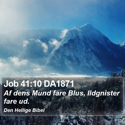 Job 41:10 DA1871 Bible Verse Image