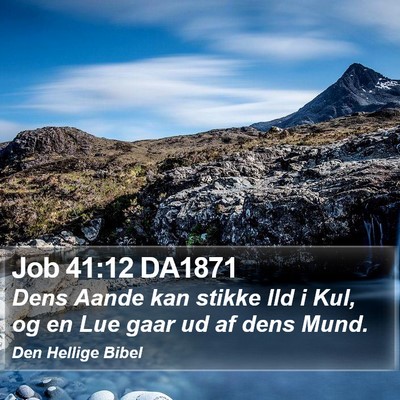 Job 41:12 DA1871 Bible Verse Image