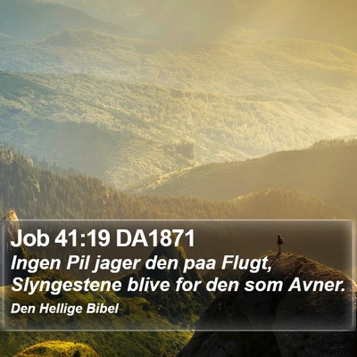 Job 41:19 DA1871 Bible Verse Image