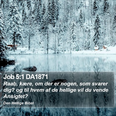 Job 5:1 DA1871 Bible Verse Image