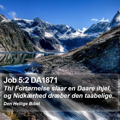 Job 5:2 DA1871 Bible Verse Image