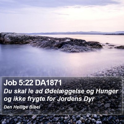 Job 5:22 DA1871 Bible Verse Image