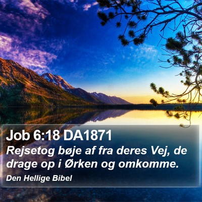 Job 6:18 DA1871 Bible Verse Image