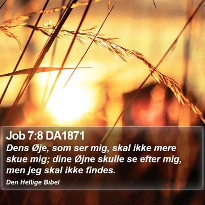 Job 7:8 DA1871 Bible Verse Image