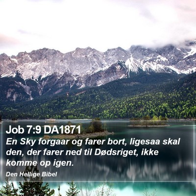 Job 7:9 DA1871 Bible Verse Image