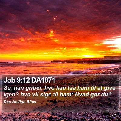 Job 9:12 DA1871 Bible Verse Image