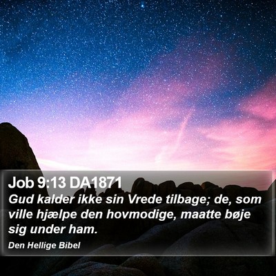 Job 9:13 DA1871 Bible Verse Image