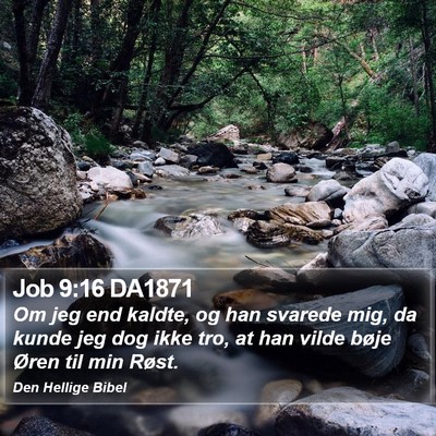 Job 9:16 DA1871 Bible Verse Image