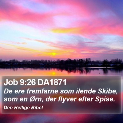 Job 9:26 DA1871 Bible Verse Image