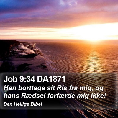 Job 9:34 DA1871 Bible Verse Image