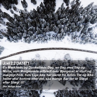 Joel 2:2 DA1871 Bible Verse Image