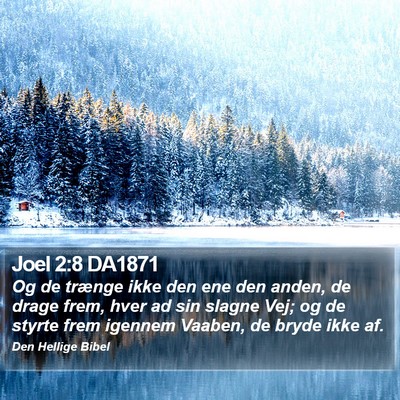 Joel 2:8 DA1871 Bible Verse Image