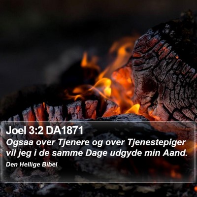 Joel 3:2 DA1871 Bible Verse Image