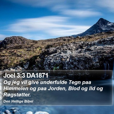 Joel 3:3 DA1871 Bible Verse Image