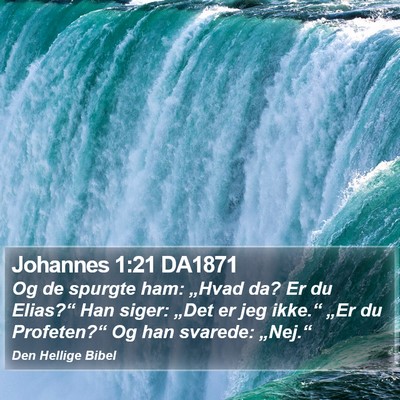 Johannes 1:21 DA1871 Bible Verse Image