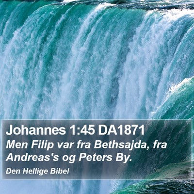 Johannes 1:45 DA1871 Bible Verse Image