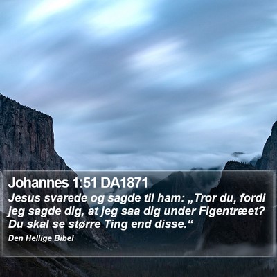 Johannes 1:51 DA1871 Bible Verse Image