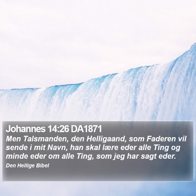 Johannes 14:26 DA1871 Bible Verse Image