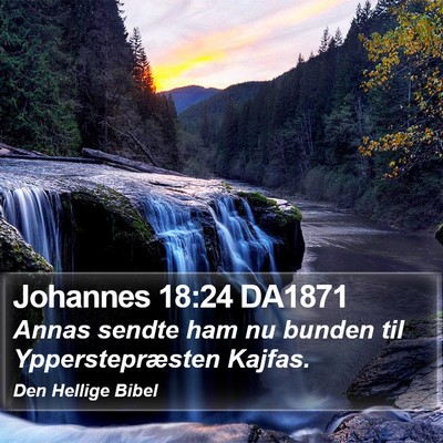 Johannes 18:24 DA1871 Bible Verse Image
