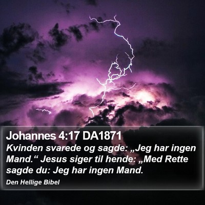 Johannes 4:17 DA1871 Bible Verse Image