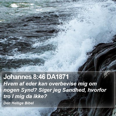 Johannes 8:46 DA1871 Bible Verse Image