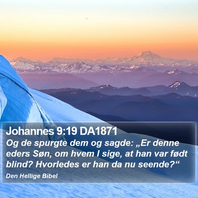 Johannes 9:19 DA1871 Bible Verse Image