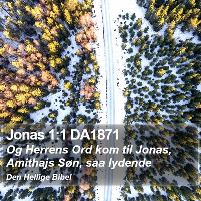 Jonas 1:1 DA1871 Bible Verse Image