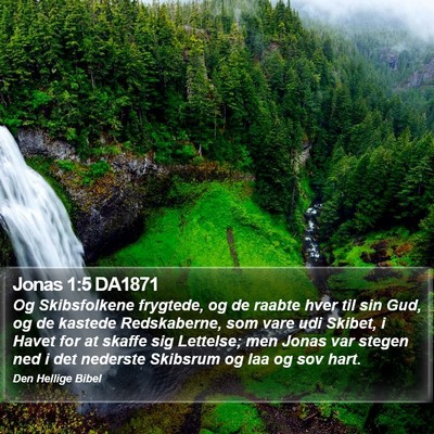 Jonas 1:5 DA1871 Bible Verse Image
