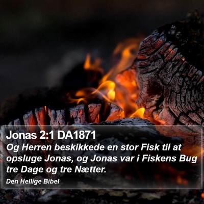 Jonas 2:1 DA1871 Bible Verse Image