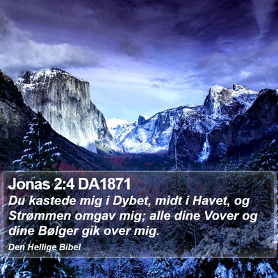 Jonas 2:4 DA1871 Bible Verse Image