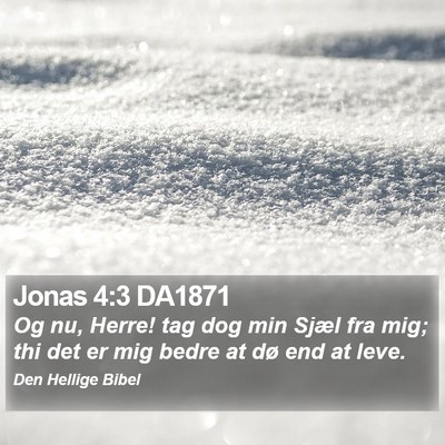 Jonas 4:3 DA1871 Bible Verse Image