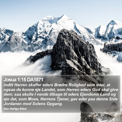 Josua 1:15 DA1871 Bible Verse Image