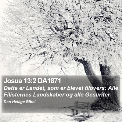 Josua 13:2 DA1871 Bible Verse Image
