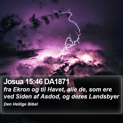 Josua 15:46 DA1871 Bible Verse Image