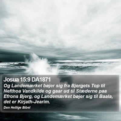 Josua 15:9 DA1871 Bible Verse Image