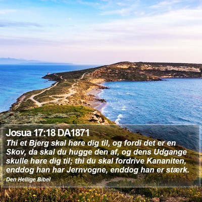 Josua 17:18 DA1871 Bible Verse Image