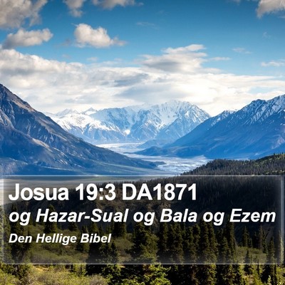 Josua 19:3 DA1871 Bible Verse Image