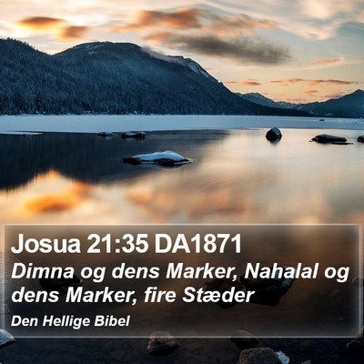 Josua 21:35 DA1871 Bible Verse Image