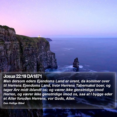 Josua 22:19 DA1871 Bible Verse Image