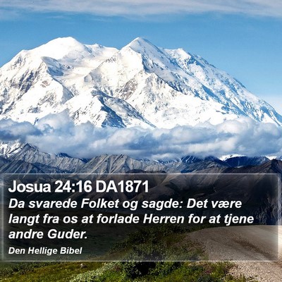 Josua 24:16 DA1871 Bible Verse Image