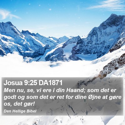 Josua 9:25 DA1871 Bible Verse Image