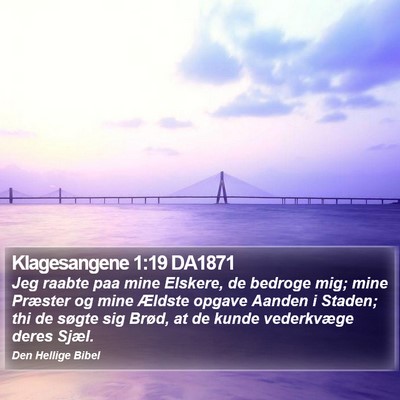 Klagesangene 1:19 DA1871 Bible Verse Image