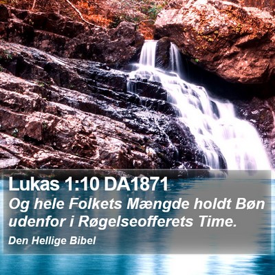 Lukas 1:10 DA1871 Bible Verse Image