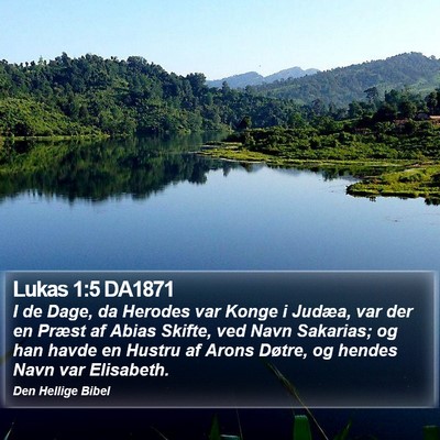 Lukas 1:5 DA1871 Bible Verse Image