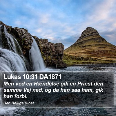 Lukas 10:31 DA1871 Bible Verse Image